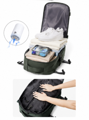 NexoraTravel™ Vacuum Backpack Travel Bag