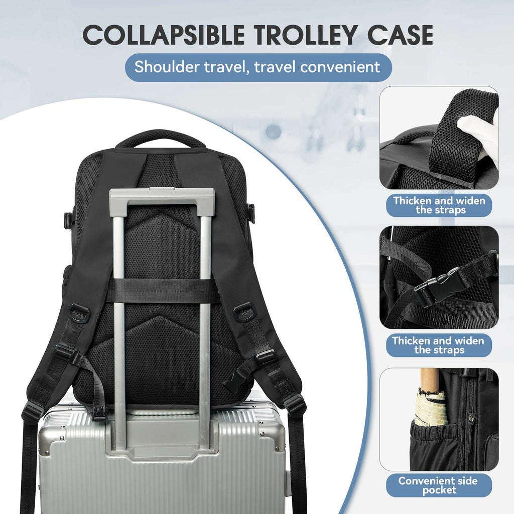 NexoraTravel™ Vacuum Backpack Travel Bag